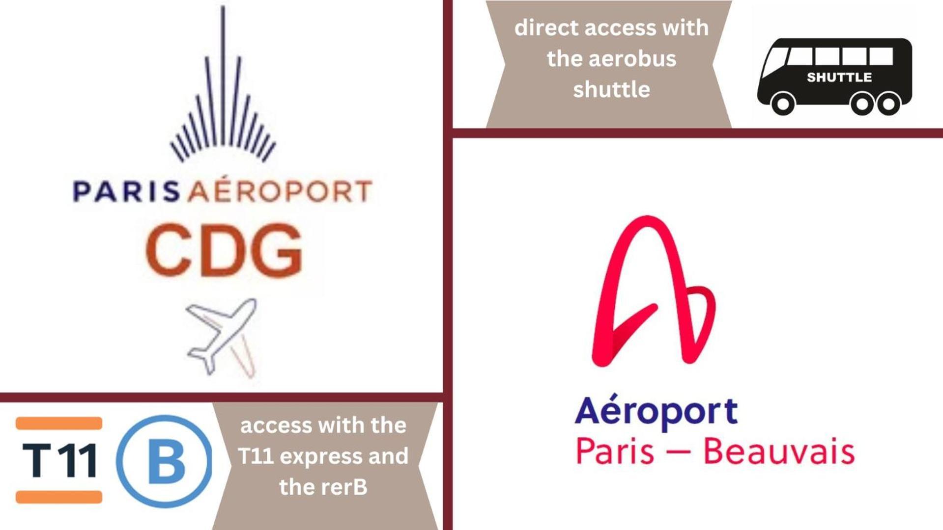 סטאן Destiny Appart' Paris -Beauvais-Orly- Podcasts- Stade De France מראה חיצוני תמונה