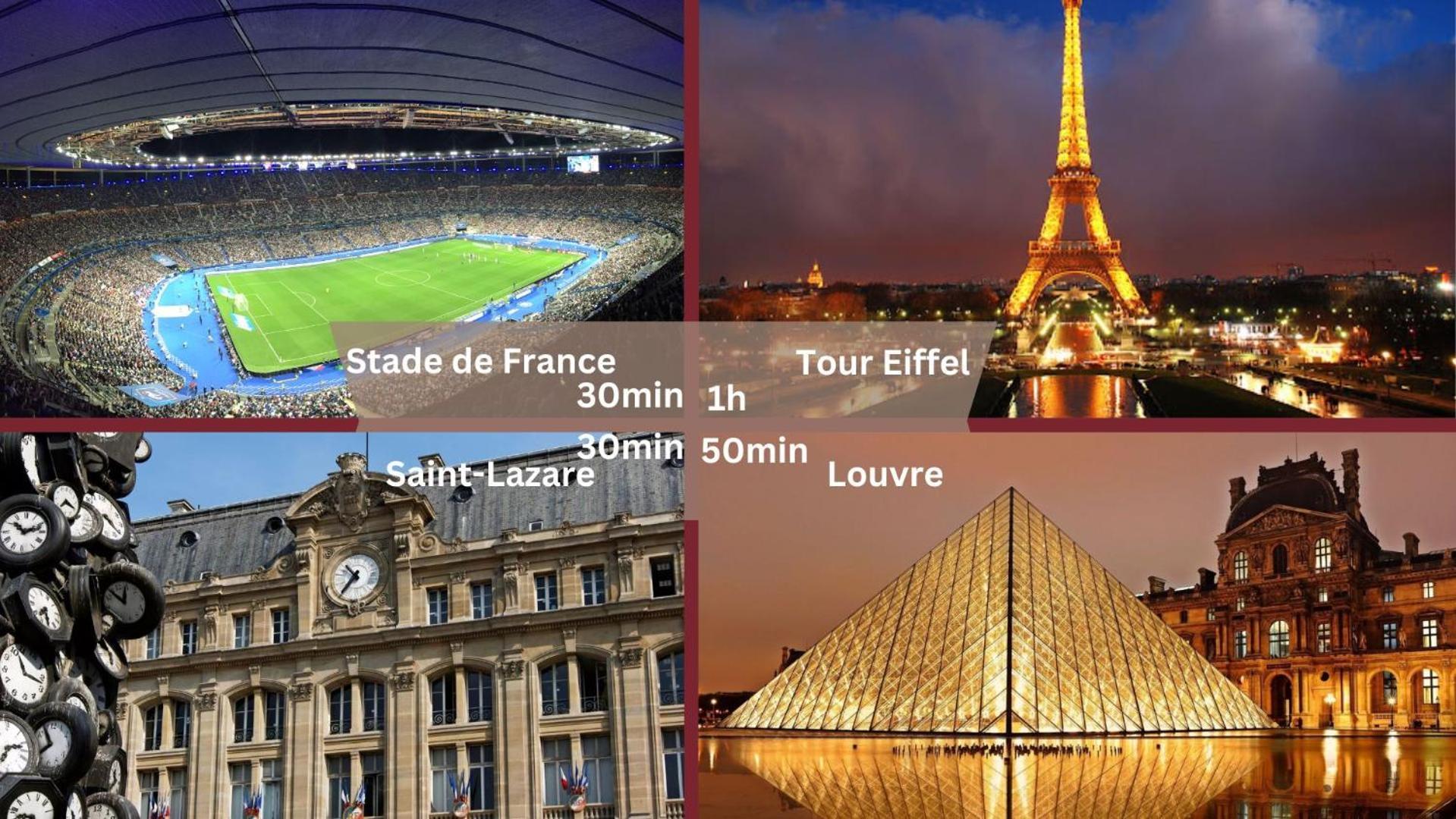 סטאן Destiny Appart' Paris -Beauvais-Orly- Podcasts- Stade De France מראה חיצוני תמונה